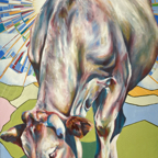 La vache II 130x80cm