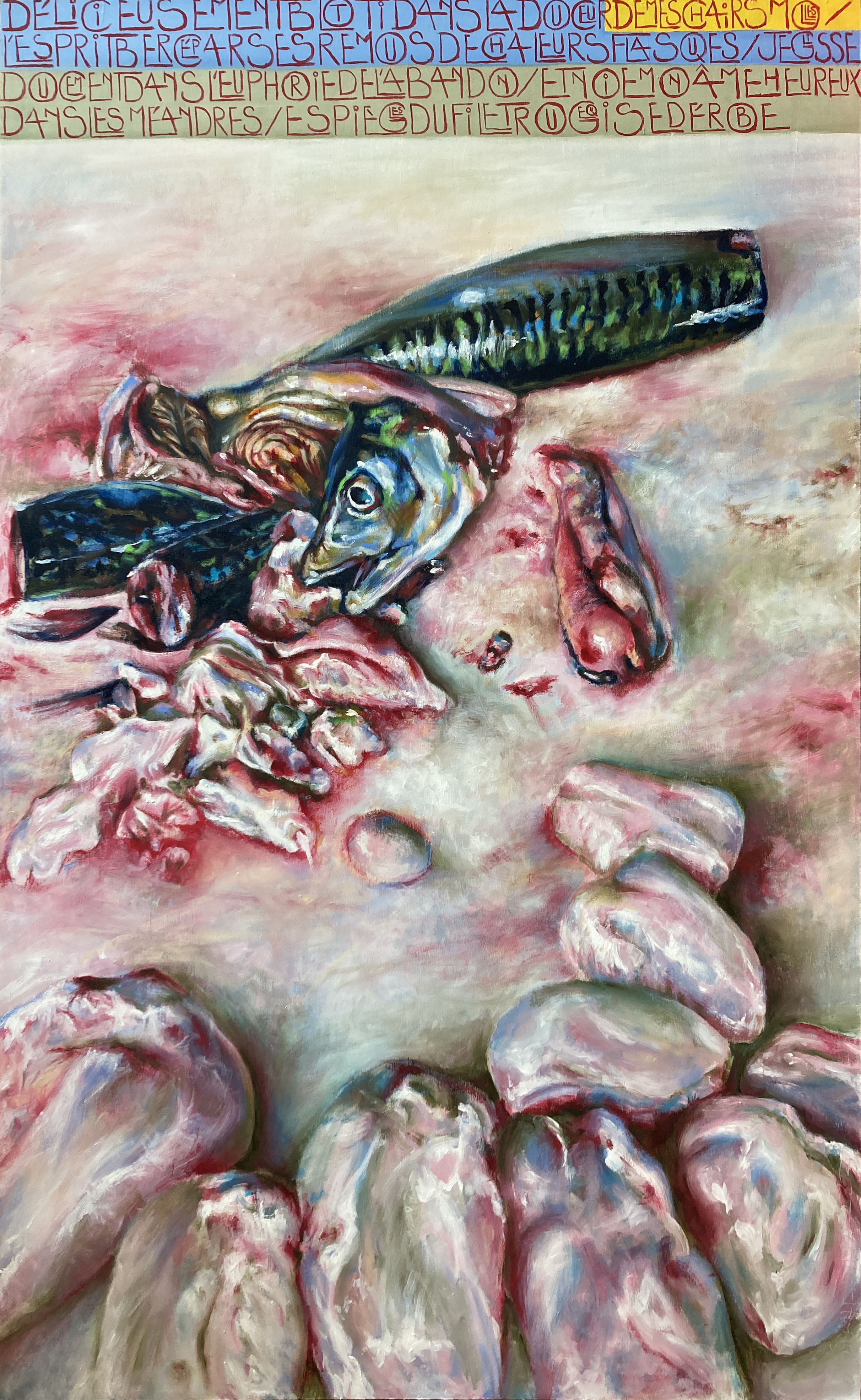 delicieusement blotti 130x80cm